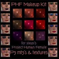 PHF makeup kit for P5
